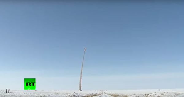 Испытания новой ракеты системы ПРО А-235 Нудоль Испытания новой ракеты системы ПРО А-235 Нудоль