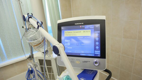 Аппарат искусственной вентиляции легких  в больнице