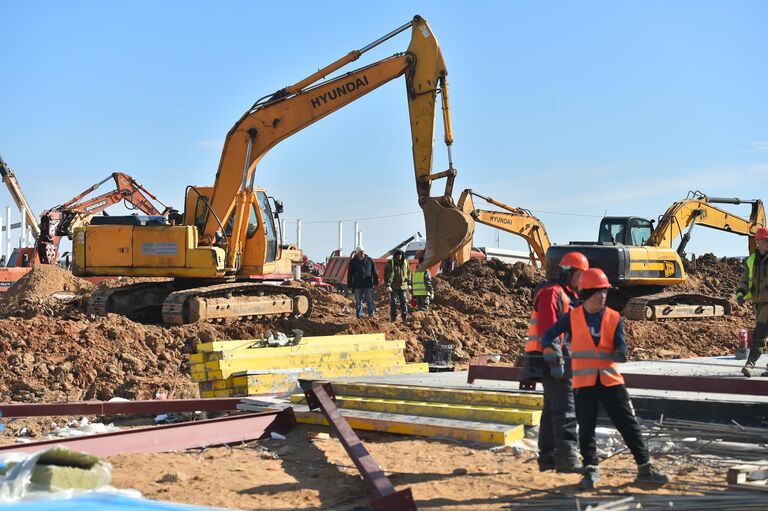 Строительство инфекционной больницы в новой Москве