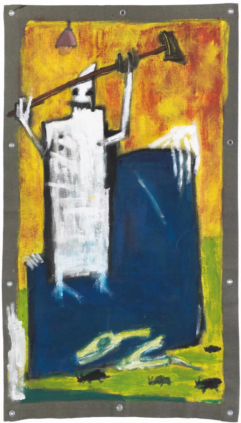 Инал Савченков Ночной кошмар, 2019 год. Холст, масло, 135 х 76 см Инал Савченков Ночной кошмар, 2019 год. Холст, масло, 135 х 76 см