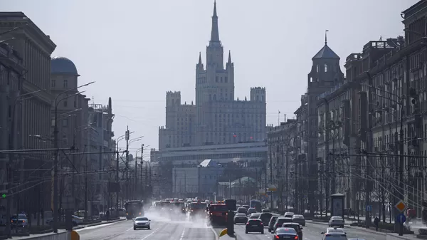 Промывка дорог и тротуаров с использованием специального моющего средства