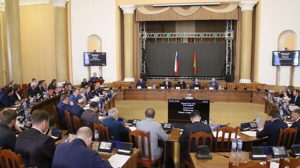 Заседание Липецкого областного Совета депутатов