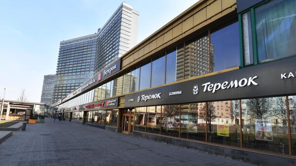 Ресторан сети Теремок на улице Новый Арбат в Москве