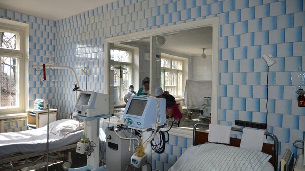 Луганская многопрофильная больница №4, подготовленная к приему и оказанию помощи зараженным коронавирусной инфекцией COVID-19
