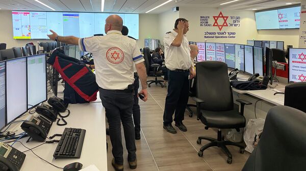 Чрезвычайный штаб скорой помощи, развёрнутый для борьбы с COVID-19, в Израиле