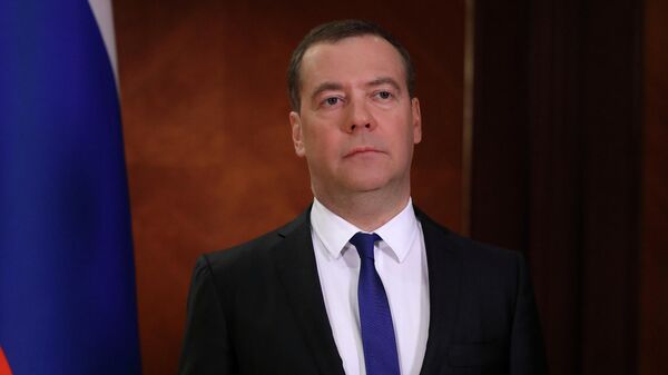 Заместитель председателя Совета Безопасности РФ Дмитрий Медведев