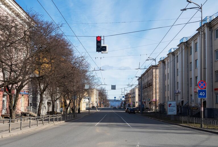 Проспект Ленина в Петрозаводске