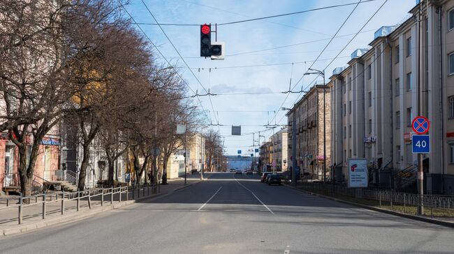 Проспект Ленина в Петрозаводске