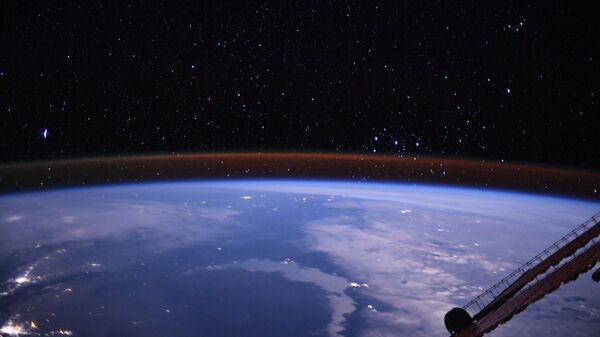 Вид на Землю из Космоса
