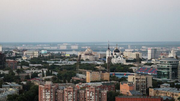Вид на город Воронеж