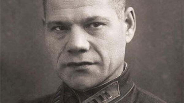Командир 112-й Башкирской кавалерийской дивизии времен Великой Отечественной войны генерал-майор Минигали Шаймуратов