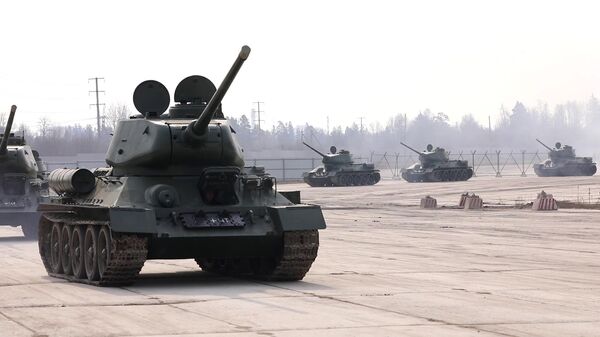 Танки Т-34 для парада Победы