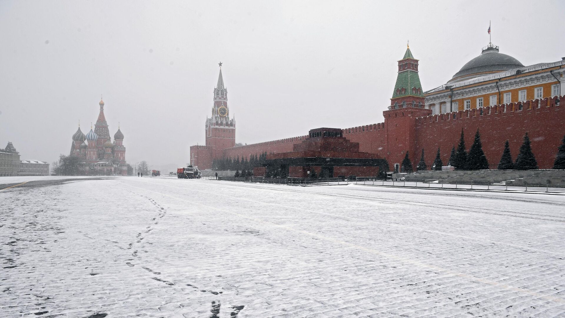 Красная площадь в Москве - РИА Новости, 1920, 30.12.2022