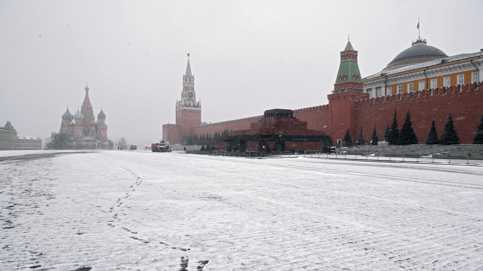 Красная площадь в Москве - РИА Новости, 1920, 14.11.2020