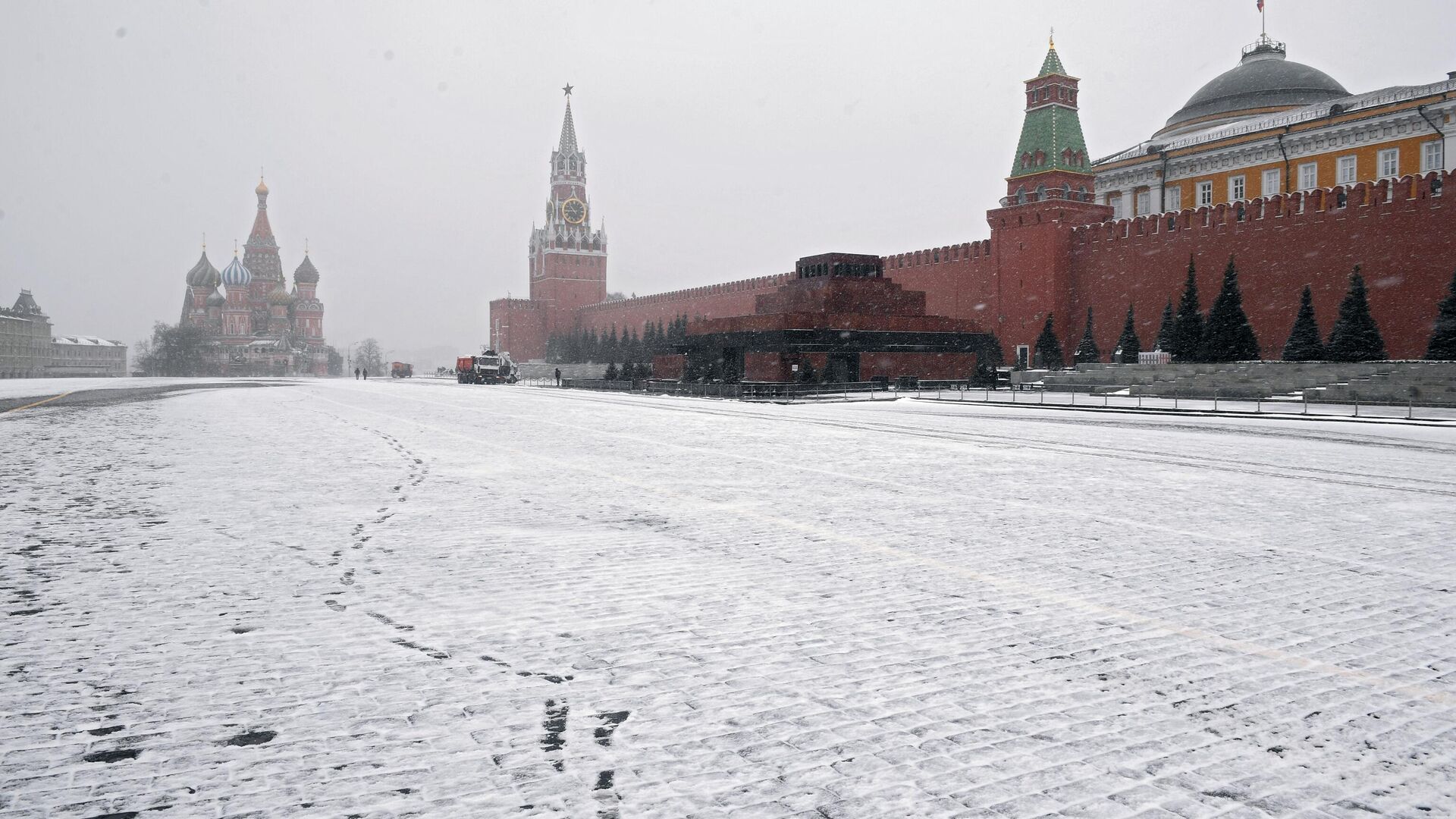 Красная площадь в Москве - РИА Новости, 1920, 14.11.2020