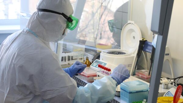 Лаборатория для тестирования на коронавирус 