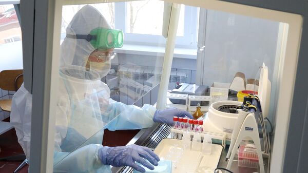 Анализы на коронавирус в лаборатории