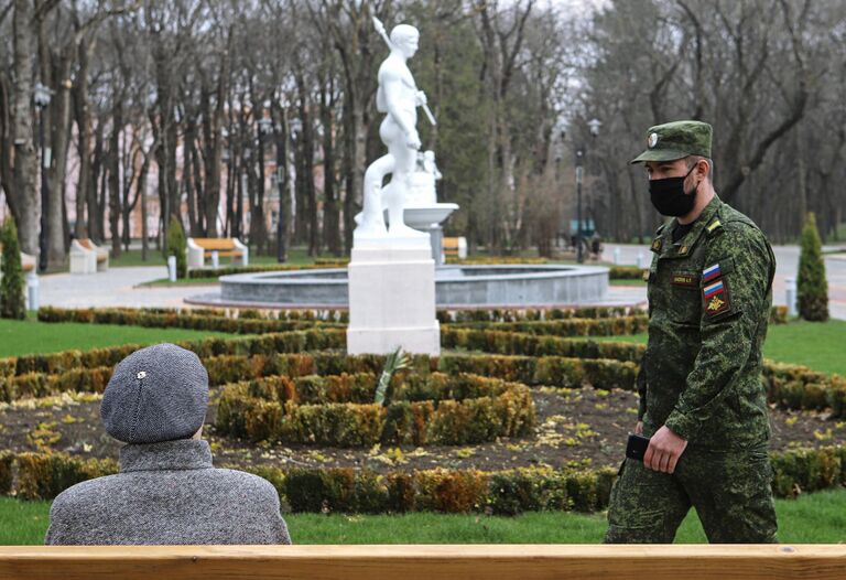 На Ставрополье казаки следят за соблюдением домашнего режима