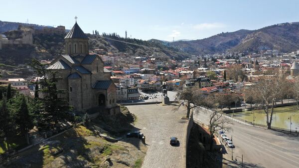 Вид на Тбилиси, Грузия