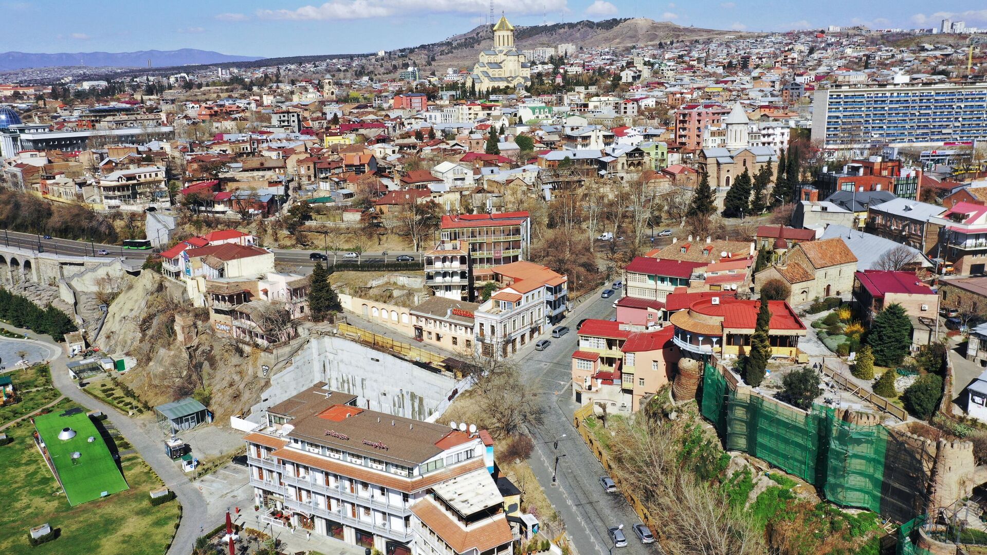 Вид на Тбилиси, Грузия - РИА Новости, 1920, 28.02.2022