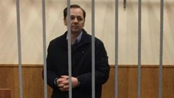 Заместитель главы Следственного департамента (СД) МВД РФ генерал Александр Бирюков в суде