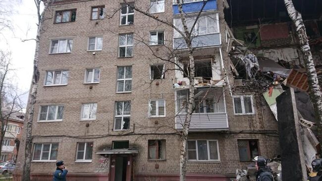Взрыв газа произошел в пятиэтажке в подмосковном Орехово-Зуево