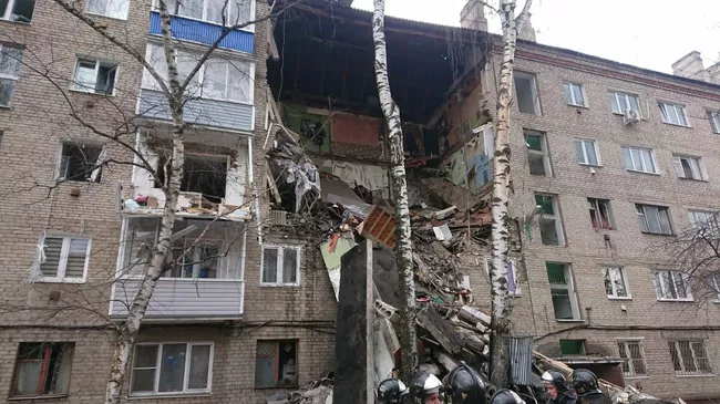 Взрыв газа в пятиэтажке в подмосковном Орехово-Зуево