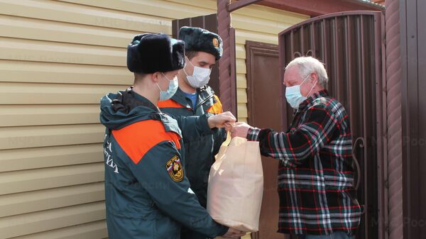 Сотрудники МЧС России оказывают помощь ветеранам ведомства в период самоизоляции 