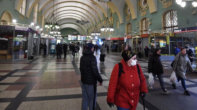 Зал Казанского вокзала в Москве