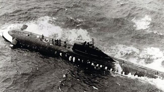 Гибель АПЛ К-8 
