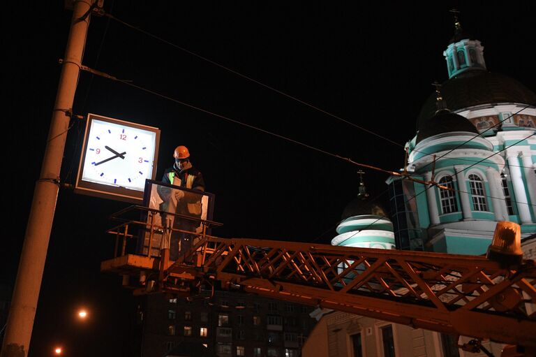 Ремонт и обслуживание московских уличных часов Ремонт и обслуживание московских уличных часов