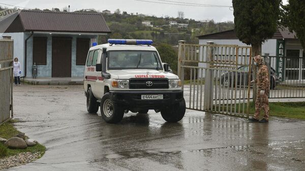 Автомобиль скорой помощи в Абхазии