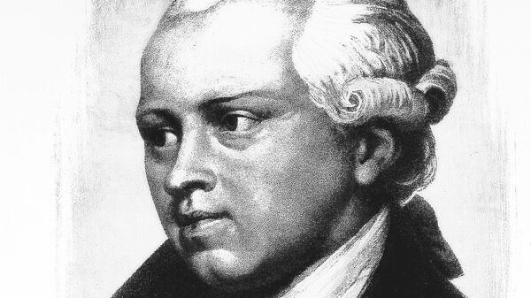 Русский писатель Денис Иванович Фонвизин (1744-1792)