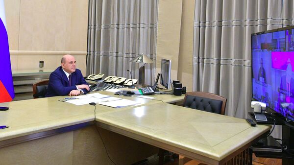 Премьер-министр Михаил Мишустин проводит совещание с депутатами Государственной думы 
