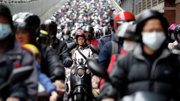 Люди в защитных масках, Тайвань