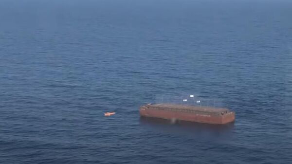 Испытания угрожающей мосту в Крым украинской ракеты сняли на видео