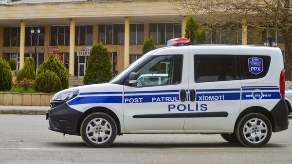 Служебный автомобиль правоохранительных органов Азербайджана