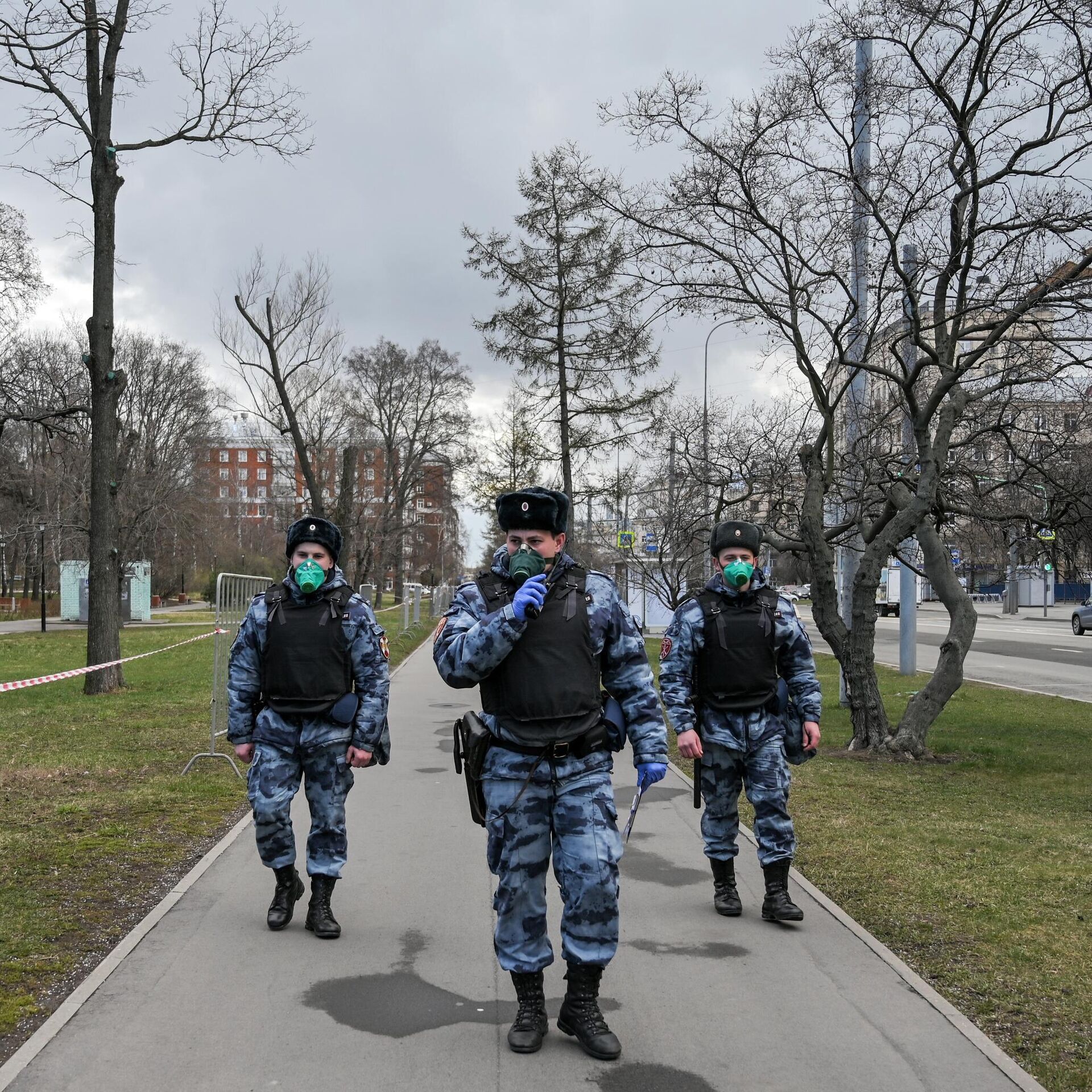 Росгвардия увеличит число патрулей в Москве - РИА Новости, 11.04.2020