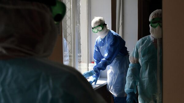 Госпиталь для лечения больных коронавирусом в Краснодарском крае
