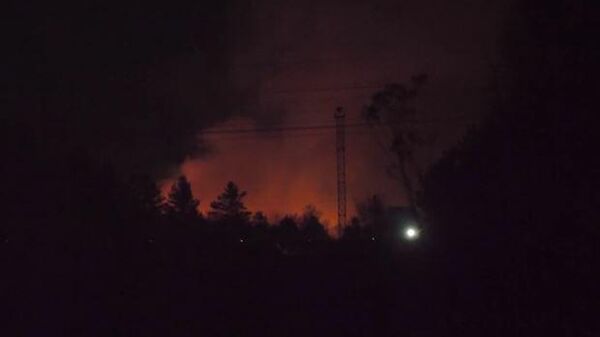 Пожар в колонии в Иркутской области