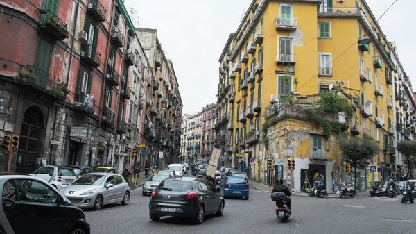 На одной из улиц Неаполя