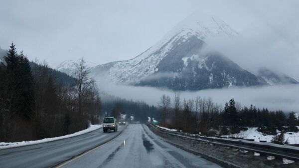 Дорога Анкоридж - Нинильчик на Аляске