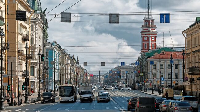 Невский проспект в Санкт-Петербурге. Архивное фото