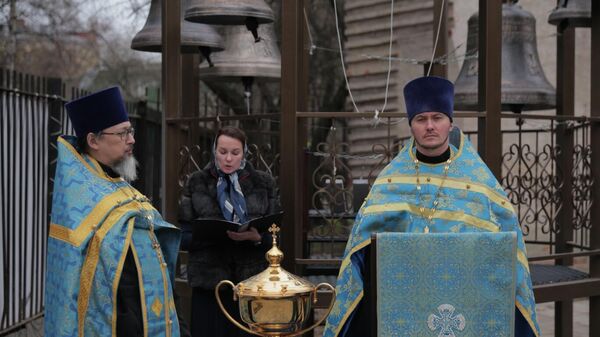 Новые колокола для храма Тихвинской иконы Божией Матери Симонова монастыря