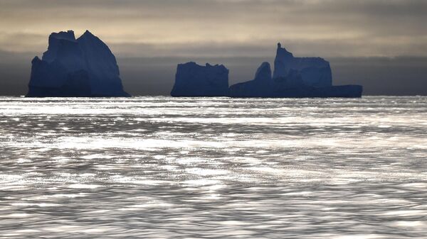 Айсберги у побережья Антарктиды