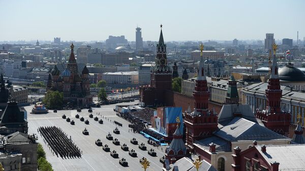 Военный парад, посвященный годовщине Победы в Великой Отечественной войне