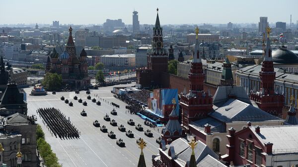 Военный парад, посвященный годовщине Победы в Великой Отечественной войне