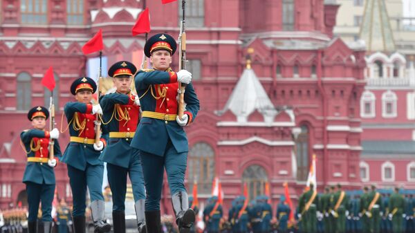 Военный парад, посвящённый годовщине Победы в Великой Отечественной войне