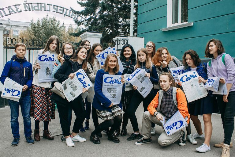Юные журналисты редакции газеты САМИ Юные журналисты редакции газеты САМИ