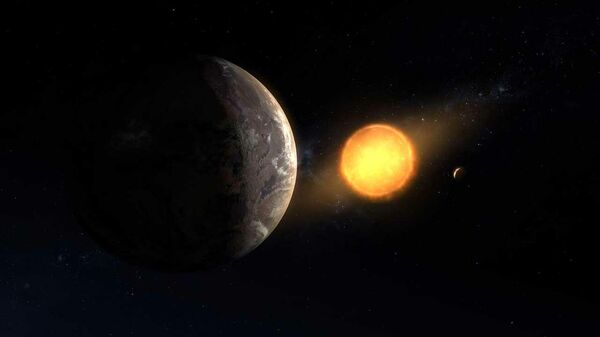 Экзопланета Kepler-1649c. Концепт